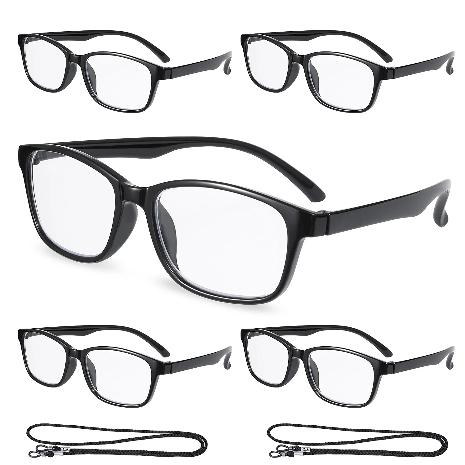 -1.0 -1.5 -2.0 To -6.0 New Transparent Finished Myopia Glasses Men Women Black Eyeglasses Prescription Shortsighted Eyewear