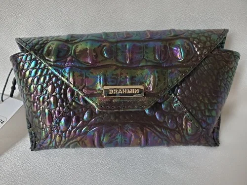 ❤️ BRAHMIN Eyeglass Case Black Pearl - Gorgeous Black Pearl Colors HTF 2