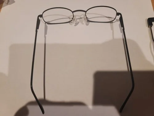 👓 Randolph Military delta frame RX Metal Eyeglass Frames Black👓 2