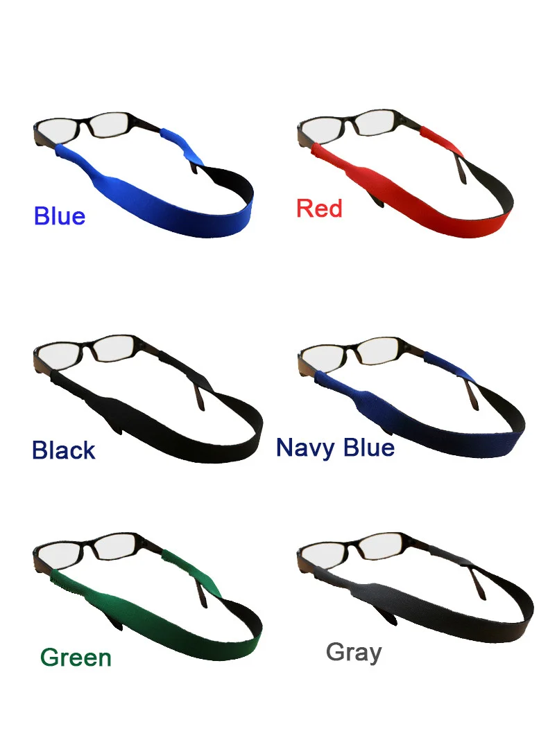1-2 Pair Floating Eyewear Retainer Cord Neoprene Strap Lanyard Sunglass/Eyeglass 3