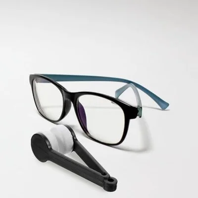 1 Mini Microfiber Spectacles Cleaner Eyeglass Sun Glasses Cleaner Random Colors 3