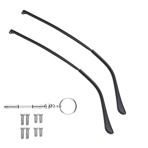 1 Pair Metal Eyeglasses Temple Arm Eyeglasses Replacement Metal Leg Repair Parts