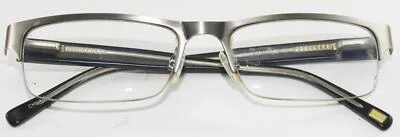 1 Pr-Mens-Eyeglass Frames w/Hard Case-Metal & Plastic-Non Branded-Contemporary 4