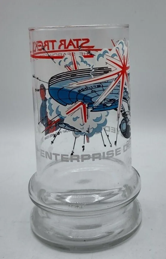 1, Star Trek 3 The Search For Spock 1984 Taco Bell Enterprise Destroyed Glass 3