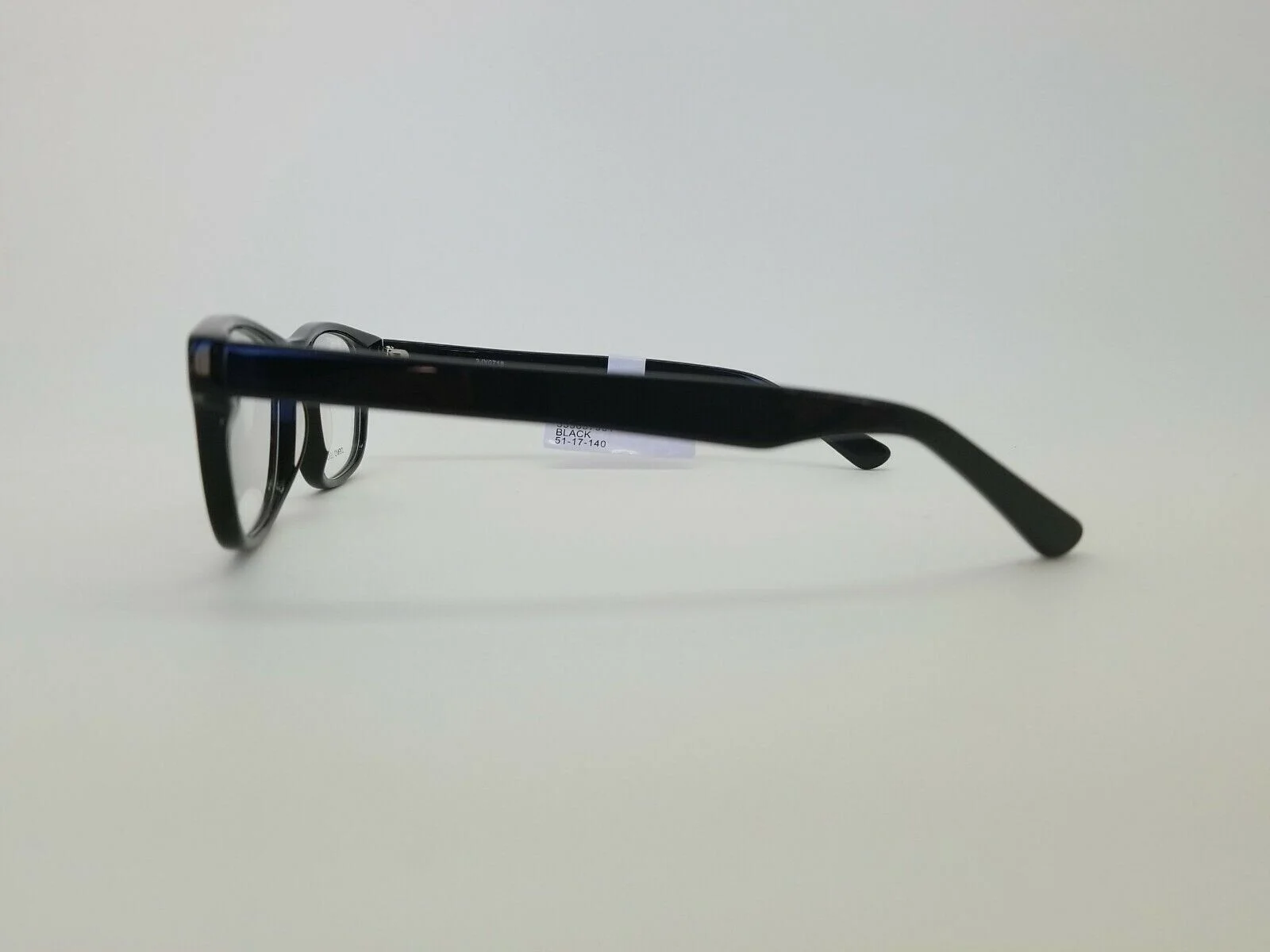 1 Unit New Contour Black Eyeglass Frame 51-17-140 #565 3