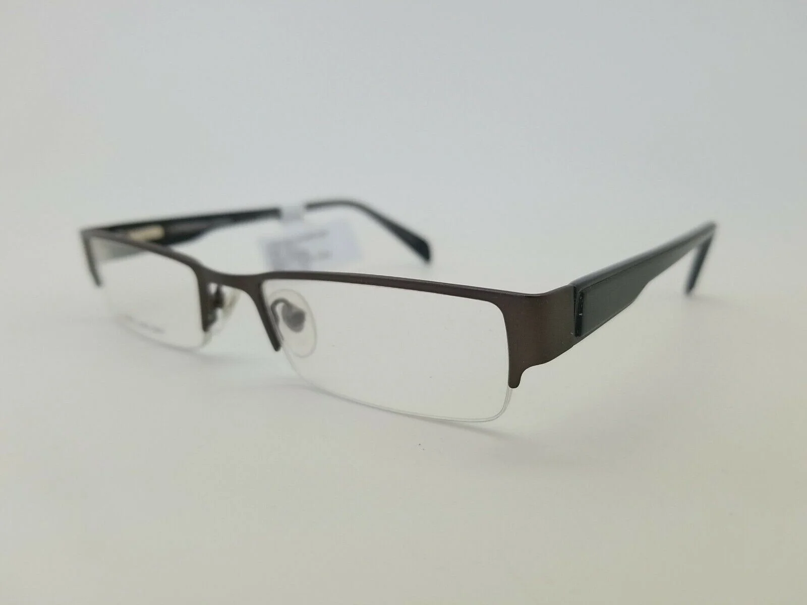 1 Unit New Contour Matte Dark Gunmetal Eyeglass Frame 49-18-135 #562 2