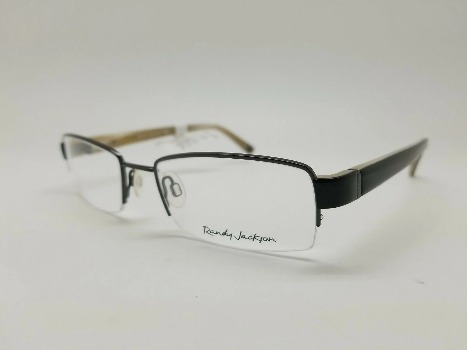 1 Unit New Randy Jackson Gunmetal Eyeglass Frame 53-19-140 #297 2