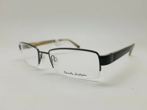 1 Unit NEW Randy Jackson1009 Gunmetal Men’s Eyeglasses Frames 53-19-140 #297 2