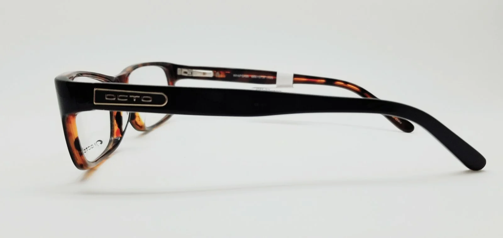 1 Unit OCTO EYEGLASS FRAMES PRESCRIPTION GRADE UNISEX BLK/TORT 55-16-140 #154 4