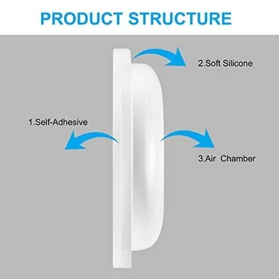 10 Pairs Eyeglass Nose Pads Silicone Soft Seft Adhesive Thin Anti-Slip Nosepads 4
