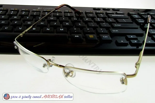 +100 to +400 Bifocal Readers Semi-Rimless Lightweight GET REWARDS SPRING HINGES 4