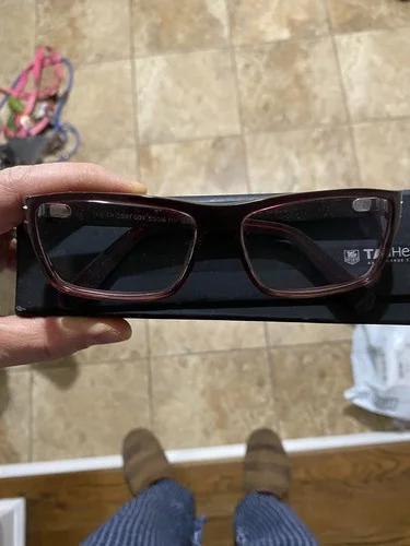 100% Auth TAG HEUER EYEGLASSES GLASSES SUNGLASSES TH 0531 004 55/16 Anti Glare