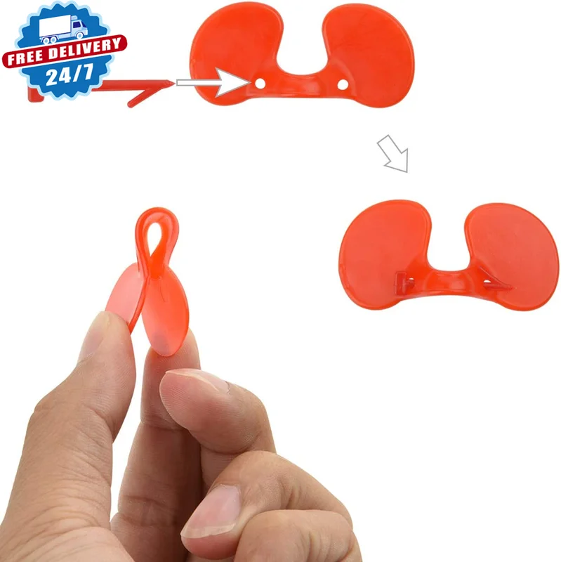 100 Pieces Chicken Goggles Pheasant Poultry Blinders Spectacles Anti-Pecking Eye 4