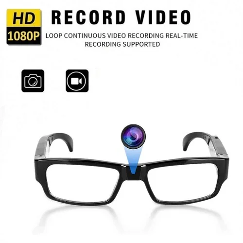 1080P HD Spy Camera Glasses 1080P Hidden Eyeglass Sunglasses Cam Eyewear DVR 3