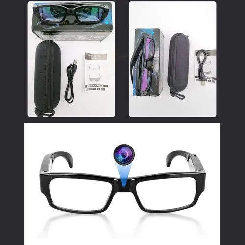 1080P HD Spy Camera Glasses 1080P Hidden Eyeglass Sunglasses Cam Eyewear DVR 4