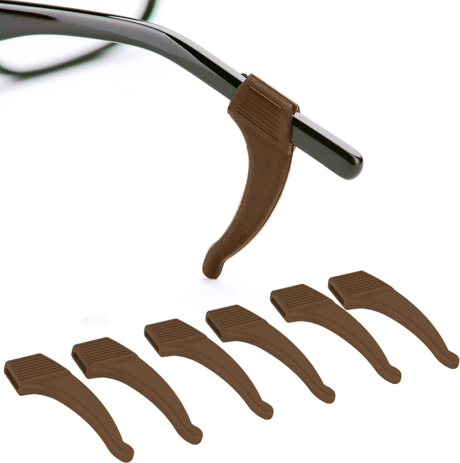 10Pair Anti-Slip Glasse Ear Hook Grip Cushions Eyeglass Pads Cover Sport Holder 2