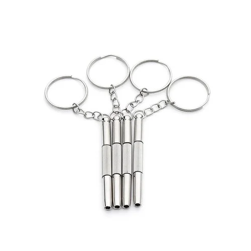 10pcs 3in1 Eyeglass Screwdriver Tool Kit Keychain Glasses Watch Phone Repair US 4