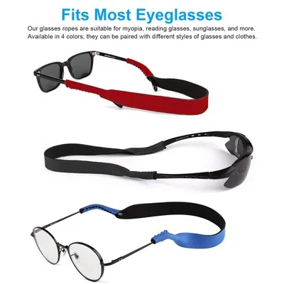 10pcs Glasses Strap Neck Cord Sports Eyeglasses Band Sunglass Rope String Holder 2