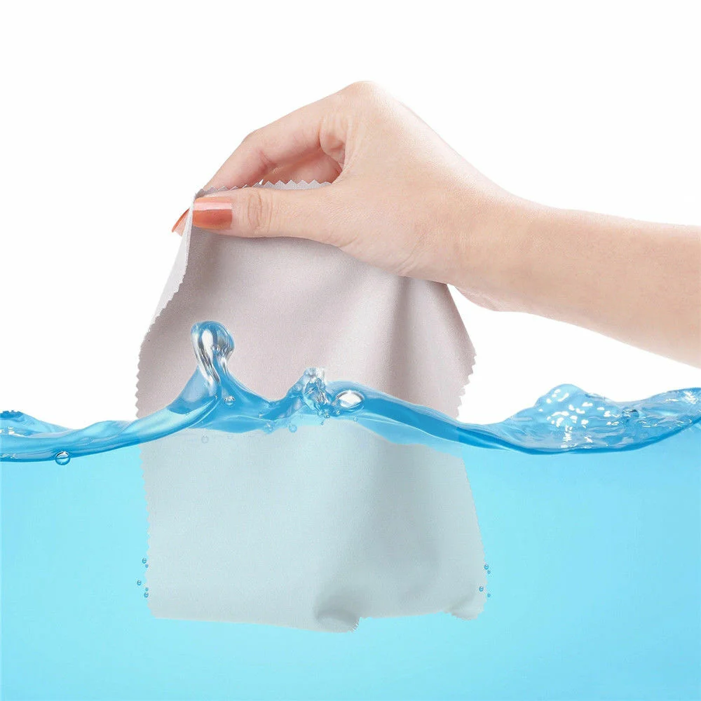 10Pcs Microfiber Lens Glasses Cleaning Cloth Suit for unisex Eyeglass Sunglasses 4