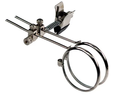 10X 10X Dual Lens Clip-On Eyeglass Eye Frame Jewelry Eye Loupe Magnifying Glass
