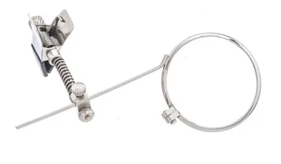 10X Single Lens Clip-On Eyeglass Eye Frame Jewelry Eye Loupe Magnifying Glass 2