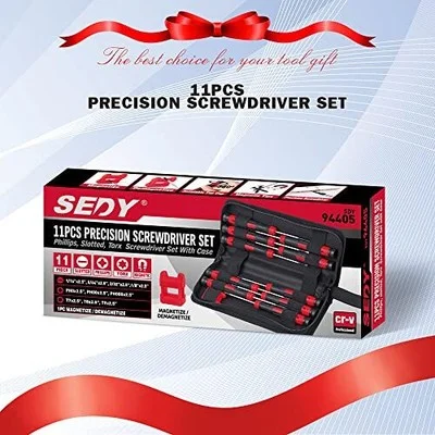 11-Piece Precision Screwdriver Set - Magnetic Mini Screwdrivers for Eyeglasses, 3
