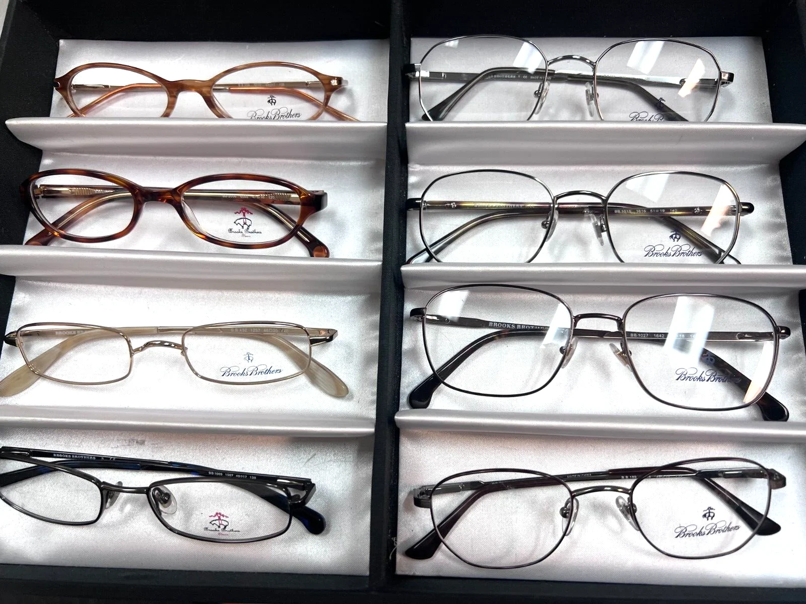 12 BROOKS BROTHERS LOT EYEGLASSES OPTICAL Frames WHOLESALE 2