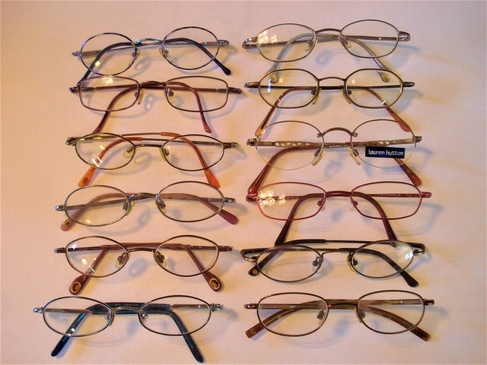 12 CHILDRENS EYEGLASS FRAMES DEMO LENSE METAL SPONGE BOB, NICKELODEON HALLOWEEN!