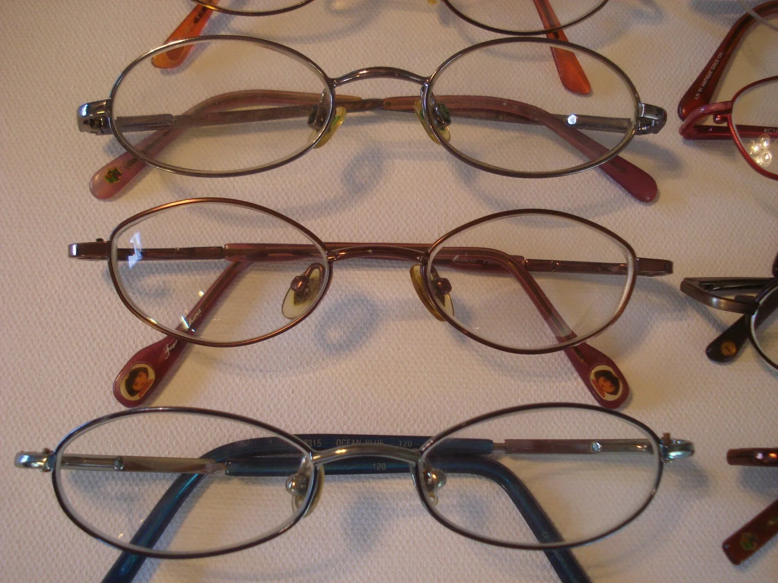 12 CHILDRENS EYEGLASS FRAMES DEMO LENSE METAL SPONGE BOB, NICKELODEON HALLOWEEN! 3