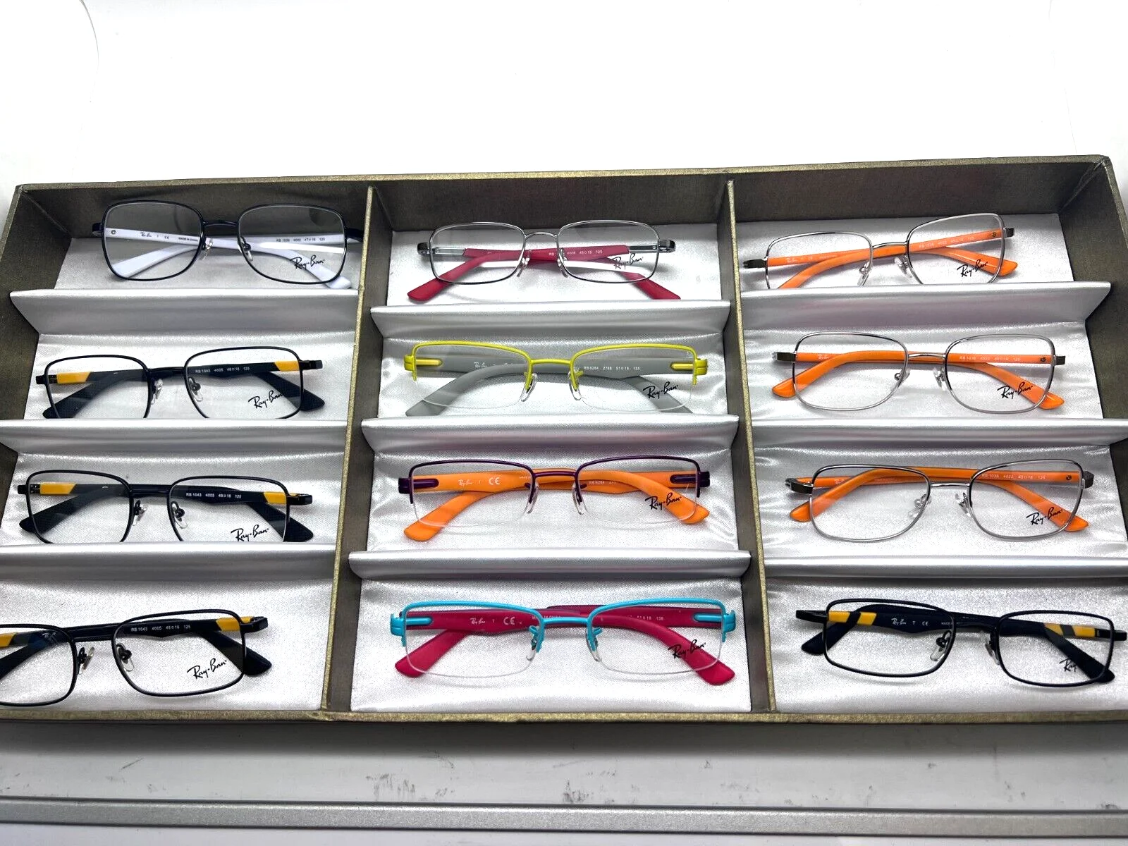 12 KIDS Ray Ban Mixed Lot Metal Eyeglasses optical Frames Wholesale