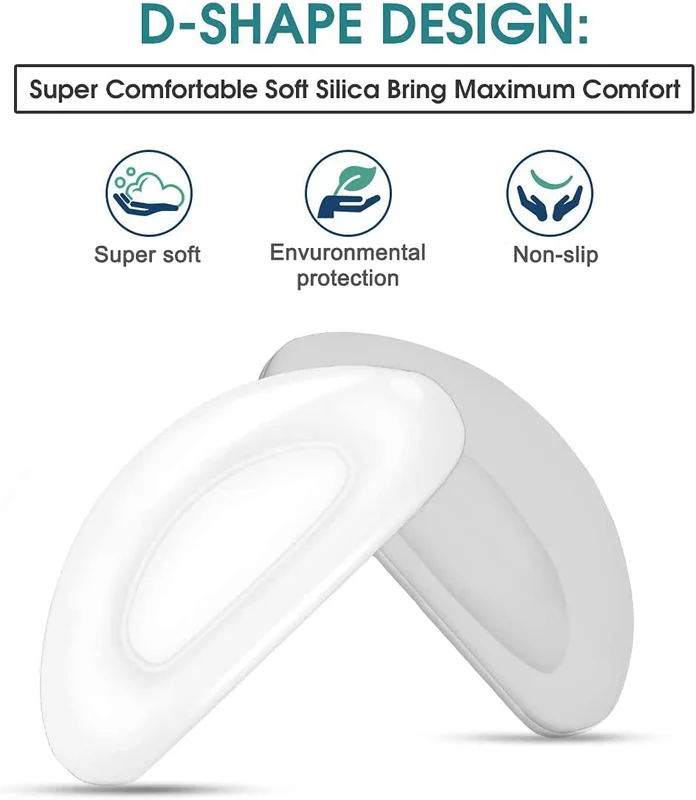 12 Pairs Anti-slip silicone Stick On Nose Pads For Eyeglasses Sunglasses Glasses 3