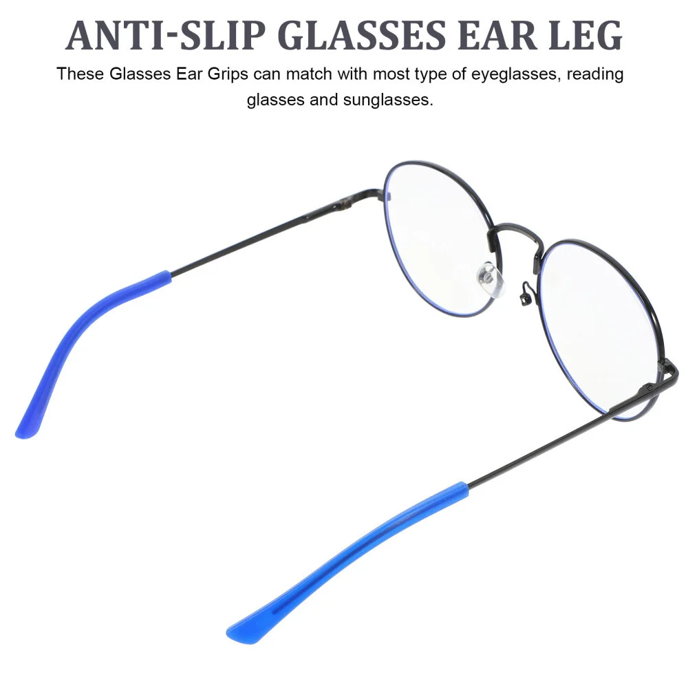 12 Pairs Eyeglass Cushions For Ears Glass Retainers Eyeglass Temple Tips 4
