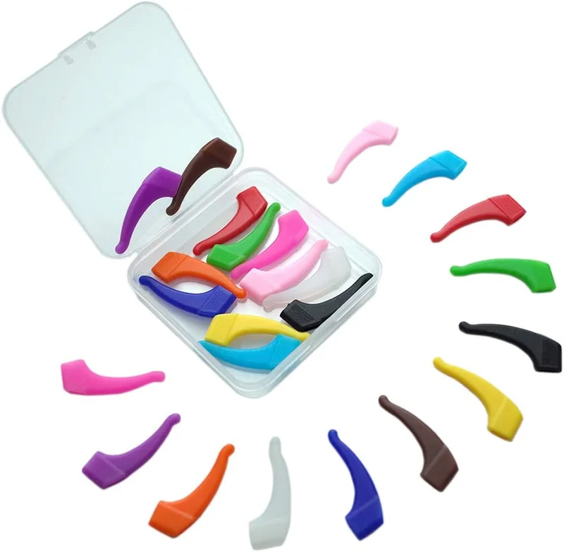 12 Pairs Silicone Eyeglass Straps Retainers Anti-Slip Sport Holders 2