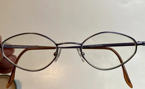 123 Eyewear Glasses Frames Made in France Eyeglasses Optical Glasses Lavender