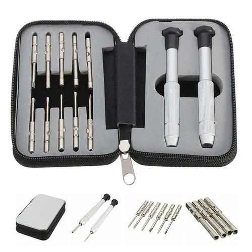 12pcs Nut Driver Kit For Cartier Sunglasses Vintage Decor Rimless Eyeglasses 3