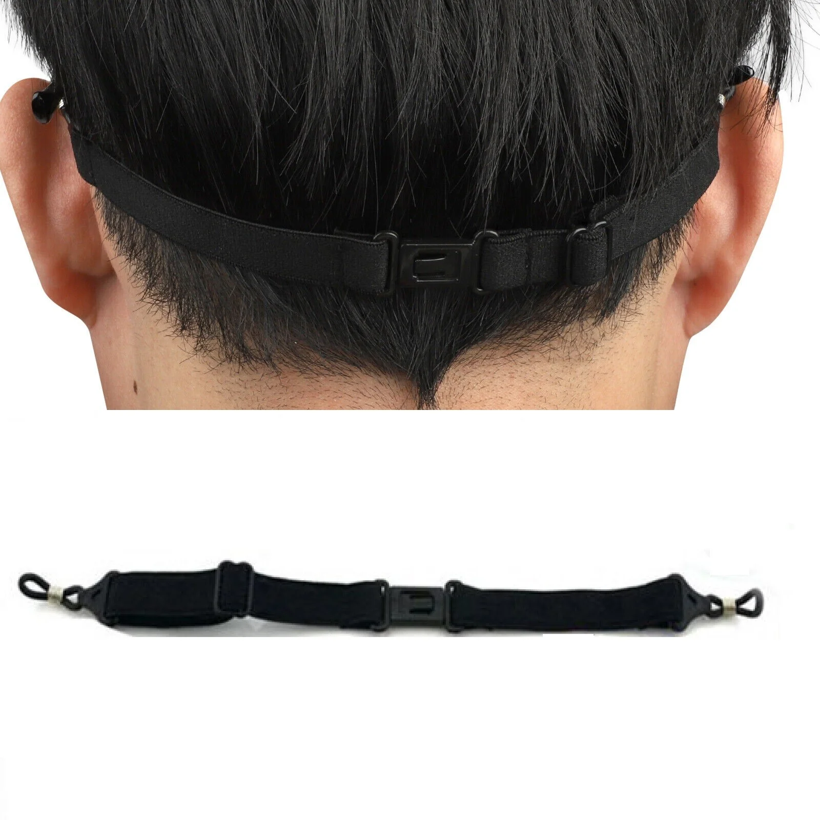 1/2x Elastic Glasses Strap Neck Cord Sports Eyeglasses Band Holder Sunglasses 2