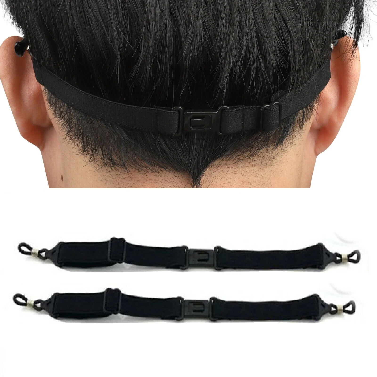 1/2x Elastic Glasses Strap Neck Cord Sports Eyeglasses Band Holder Sunglasses 3