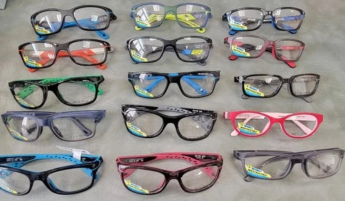 15 New liberty sport Indestructible Kid Youth Frames Eyeglasses+Cases Make Offer