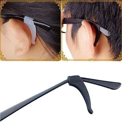 15 Pairs Silicone Anti Slip Glasses Ear Hook Grip for Eyeglasses Sunglasses 2