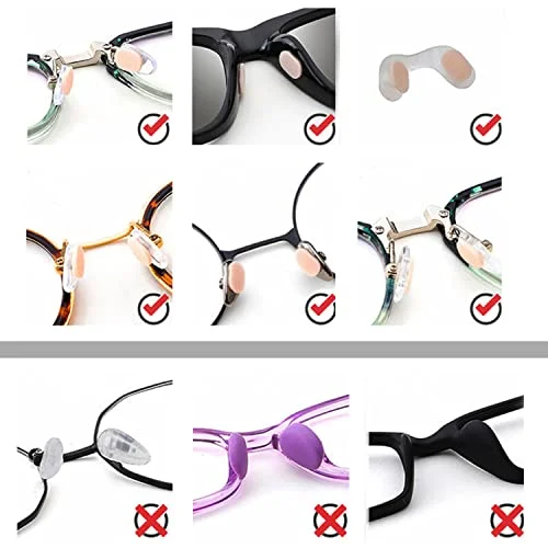 16 Pairs Anti-slip Foam Stick On Nose Pads For Eyeglasses Sunglasses Glasses US 3