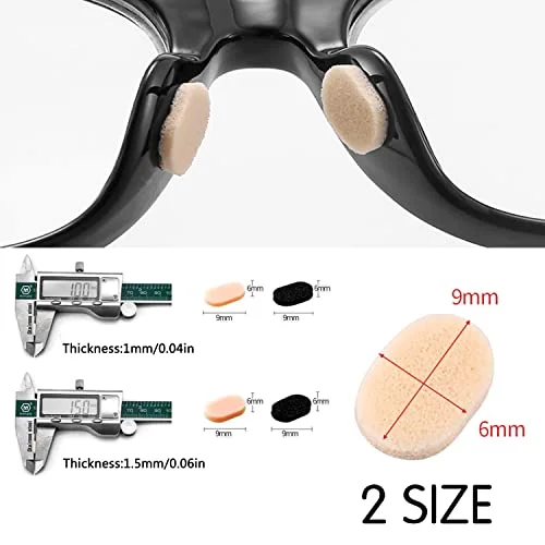 16 Pairs Anti-slip Foam Stick On Nose Pads For Eyeglasses Sunglasses Glasses US 4