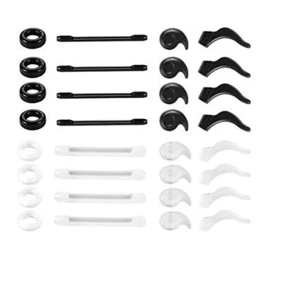 16 Pairs Eyeglasses Retainers Silicone Holder Comfort Ear Grip Hooks Protectors