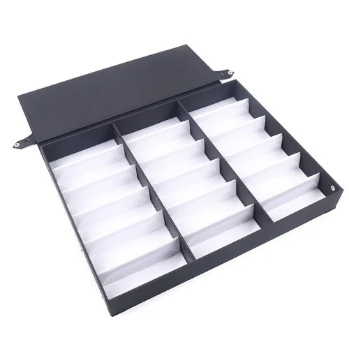 18 Grids Eyeglass Case Display Storage Box Eyewear Sunglasses Organizer Holder 2