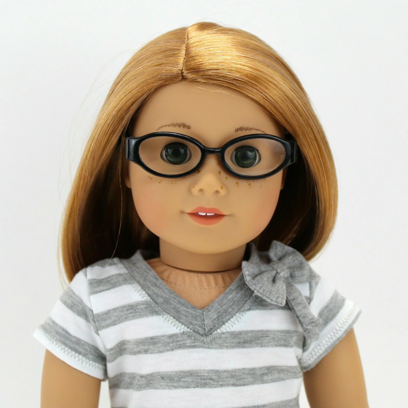18 Inch Doll Glasses - Plastic Rimmed Eyeglasses Sized for American Girl Dolls 4