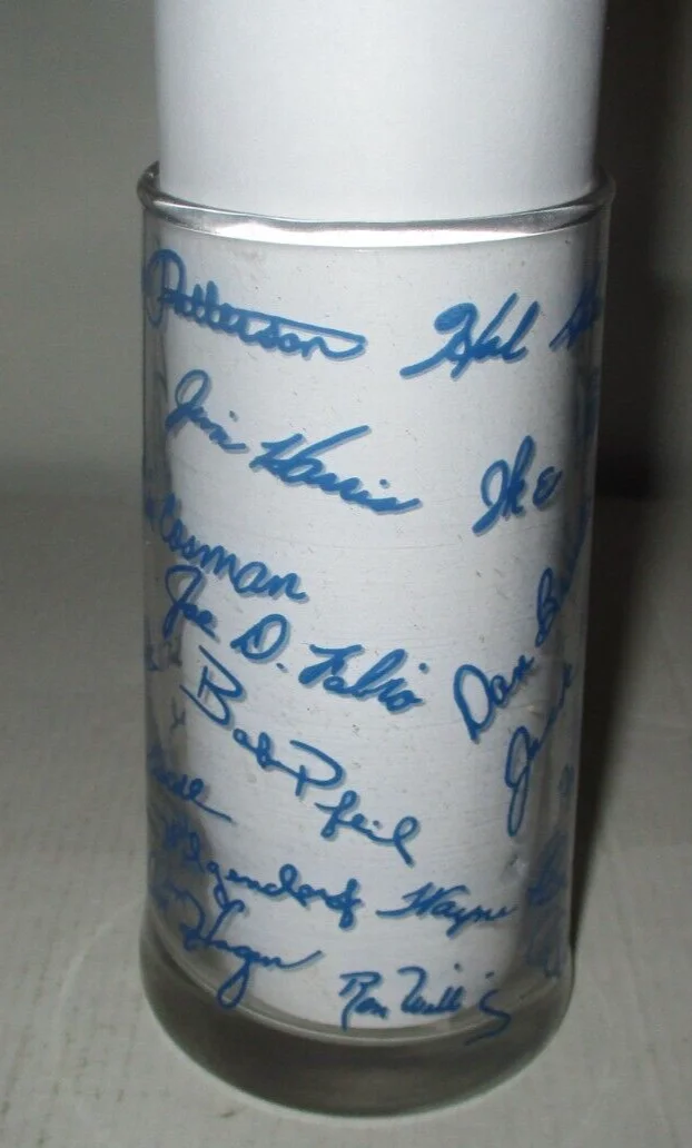 1965 Tulsa Oilers Glass - St. Louis Cardinals Farm Team 2