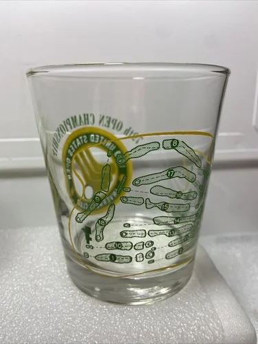1979 Souvenir Drinking Glass US Golf Open Toledo Inverness Toledo Hale Irwin 3