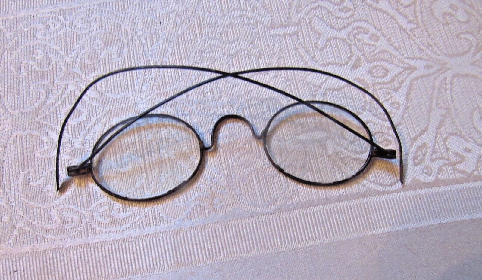 19th Century. WIRE FRAMED SPECTACLES, Civil War era 3