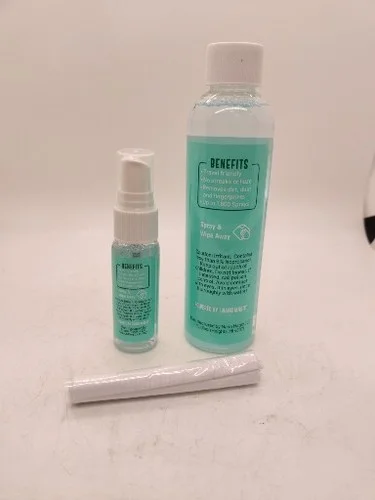 1oz Screen & Eyeglasses Cleaner Spray with Microfiber Cloth and 6oz Refill 3