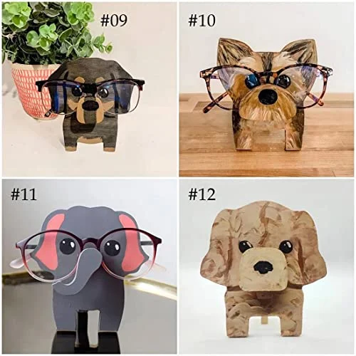 1PCS NEW Animal Glasses Holder Pet Glasses Stand Eyeglass Stand For Kids Gift 4