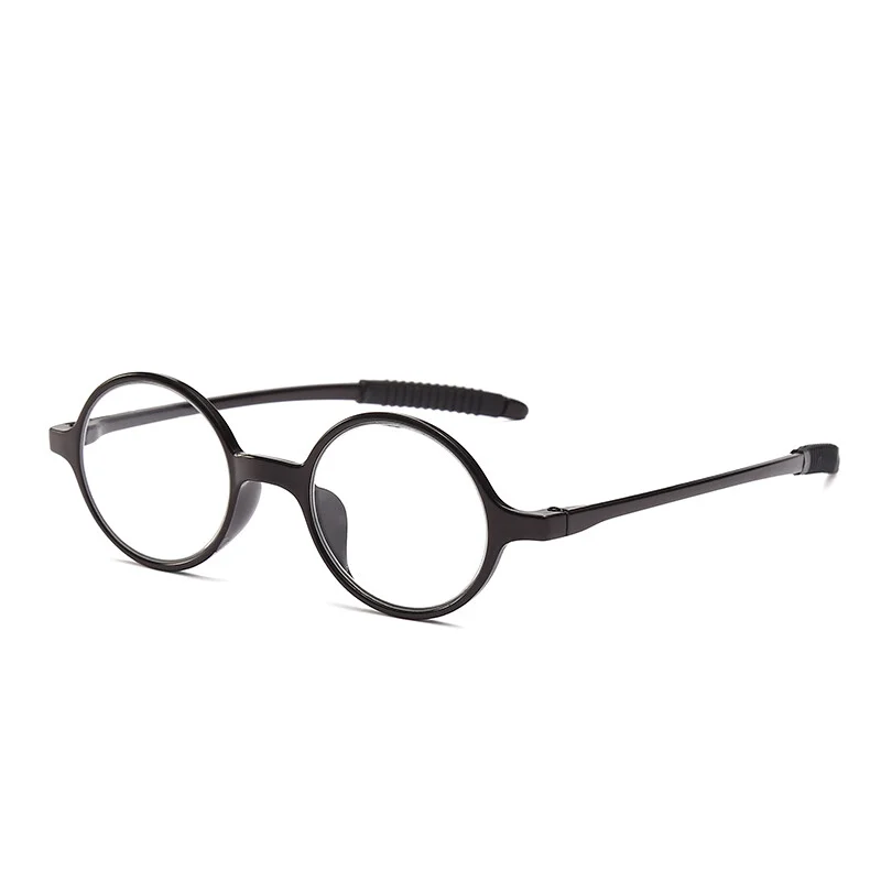 1PK Mens Unisex Round Frame Reading Glasses Clear Lens Readers for Small Faces